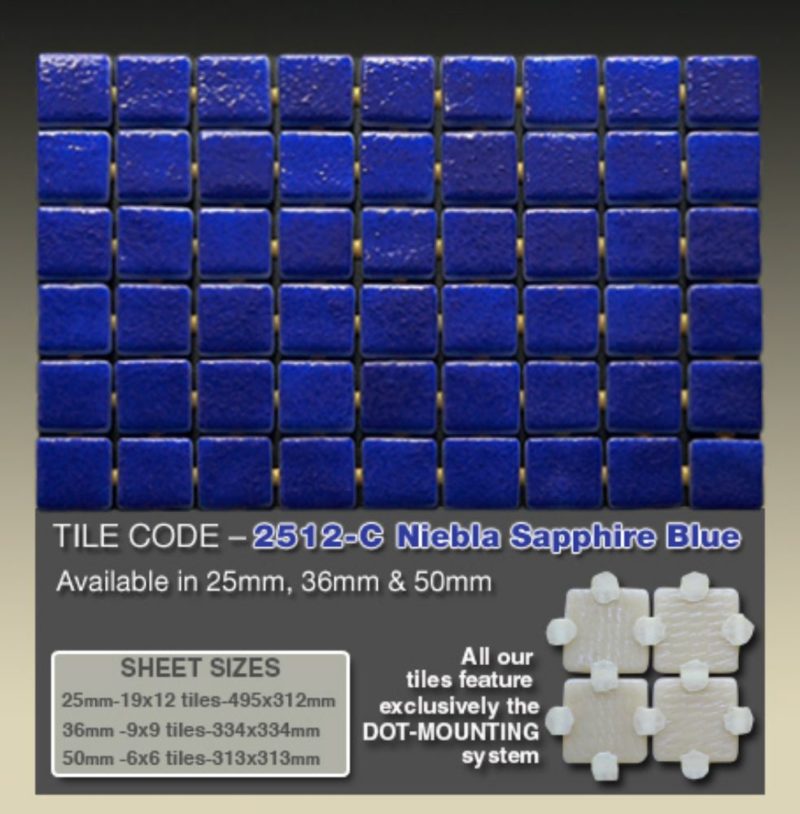 2512-C Niebla Sapphire Blue   