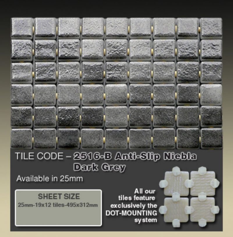 2521-B Anti-Slip Niebla   