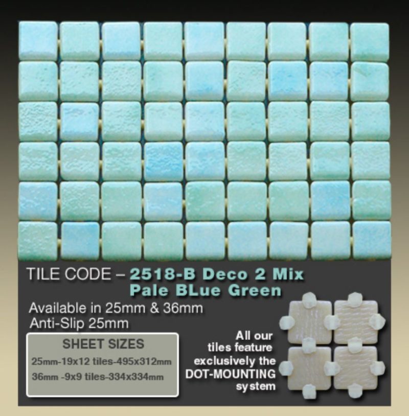 2518-B Deco 2 Mix Pale Blue Green   