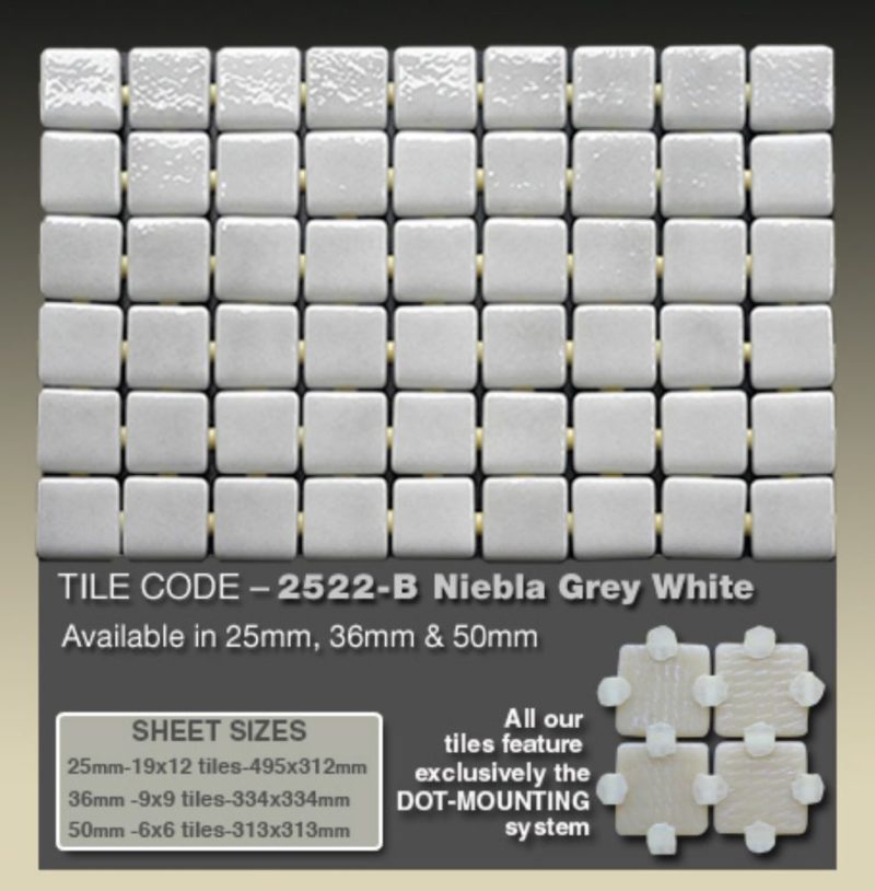 2522-B Niebla Grey White   