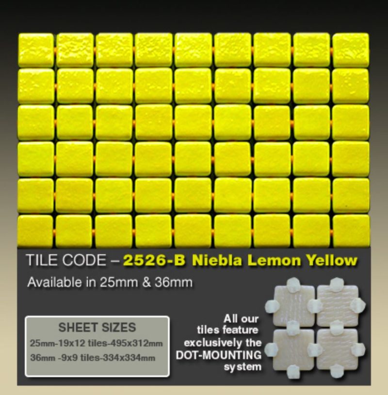 2526-B Niebla Lemon Yellow   