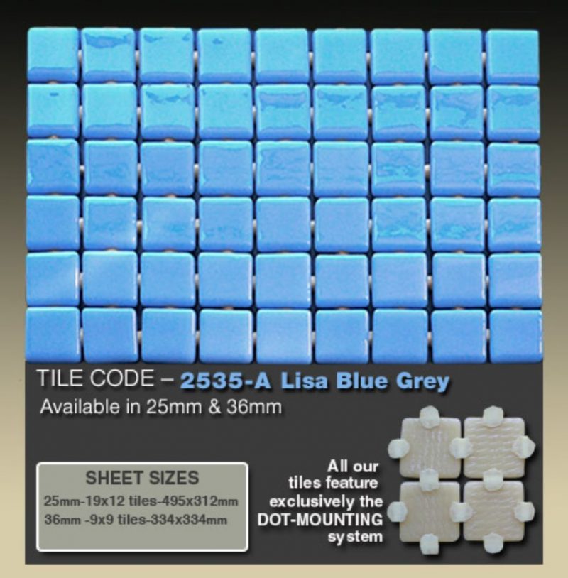 2535-A Lisa Blue Grey   