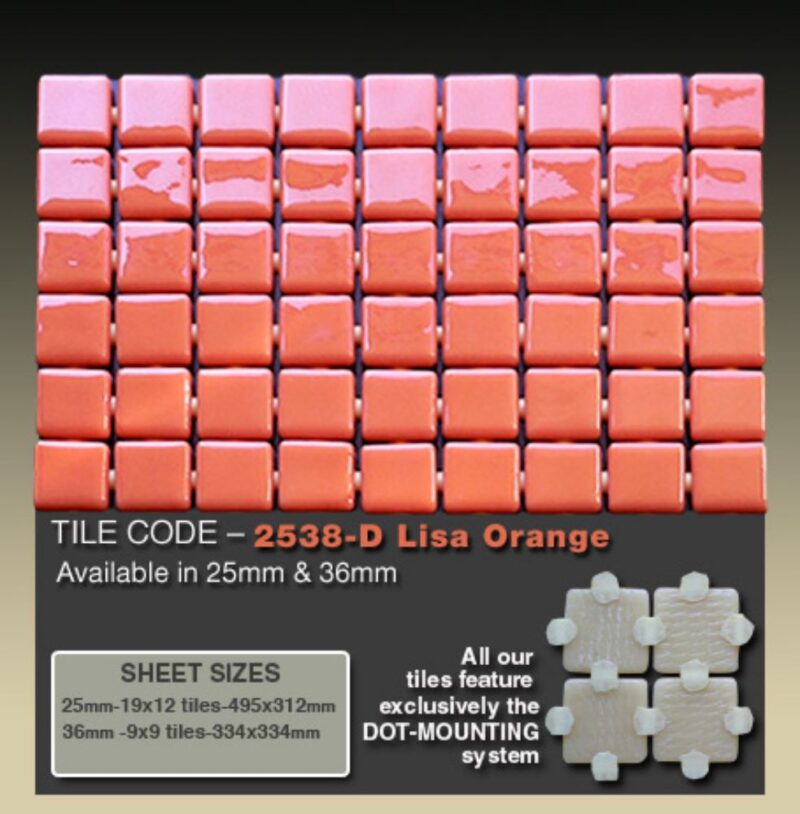 2538-D Lisa Orange   