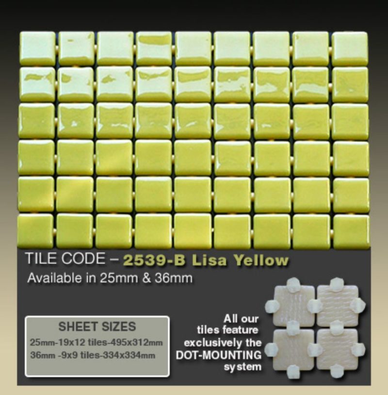 2539-B Lisa Yellow   