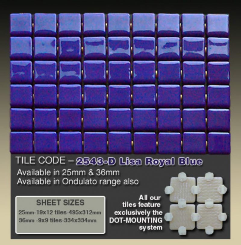 2543-D Lisa Royal Blue   