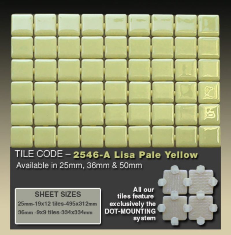 2546-A Lisa Pale Yellow   