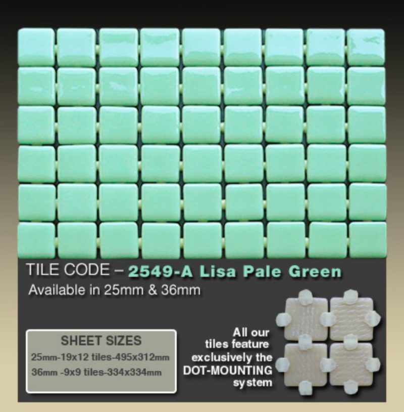 2549-A Lisa Pale Green   