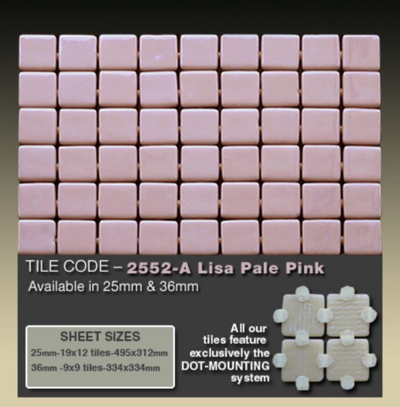 2552-A Lisa Pale Pink   
