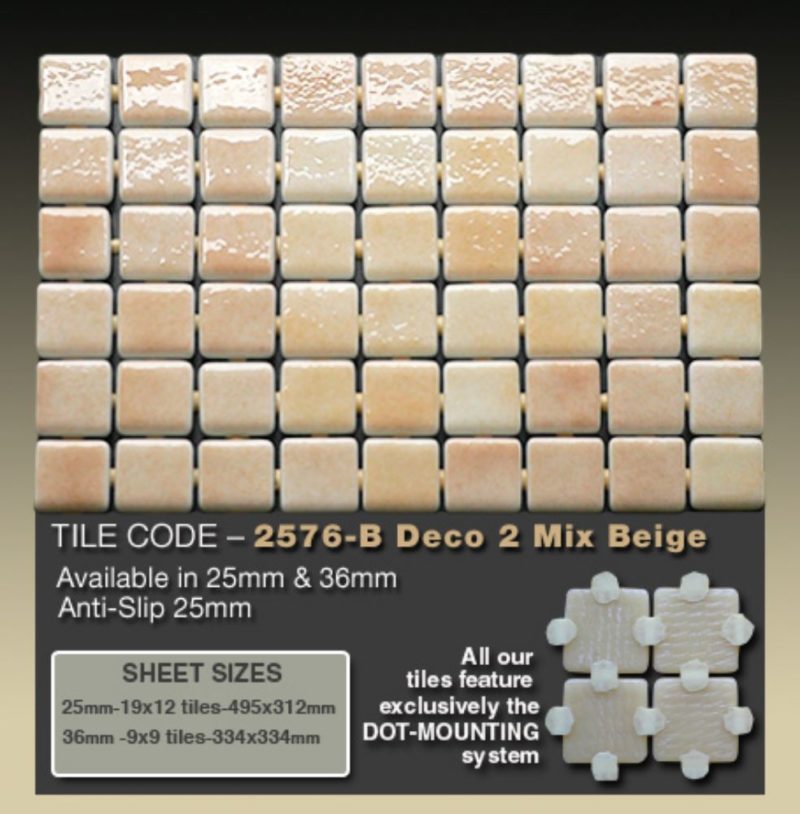 2576-B Deco 2 Mix Beige   