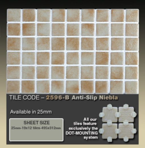 2596-B Anti-Slip Niebla   