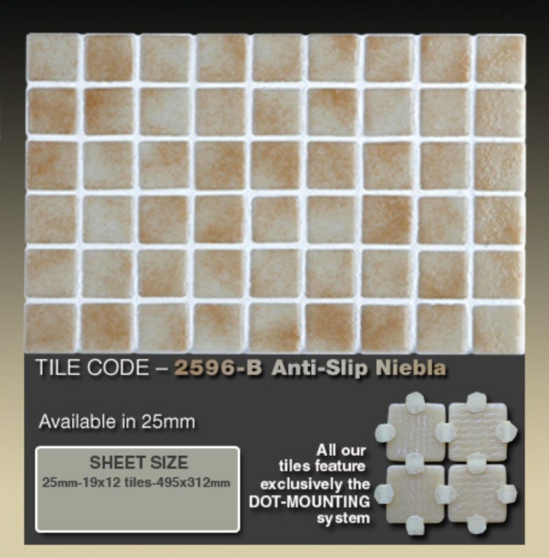 2596-B Anti-Slip Niebla   