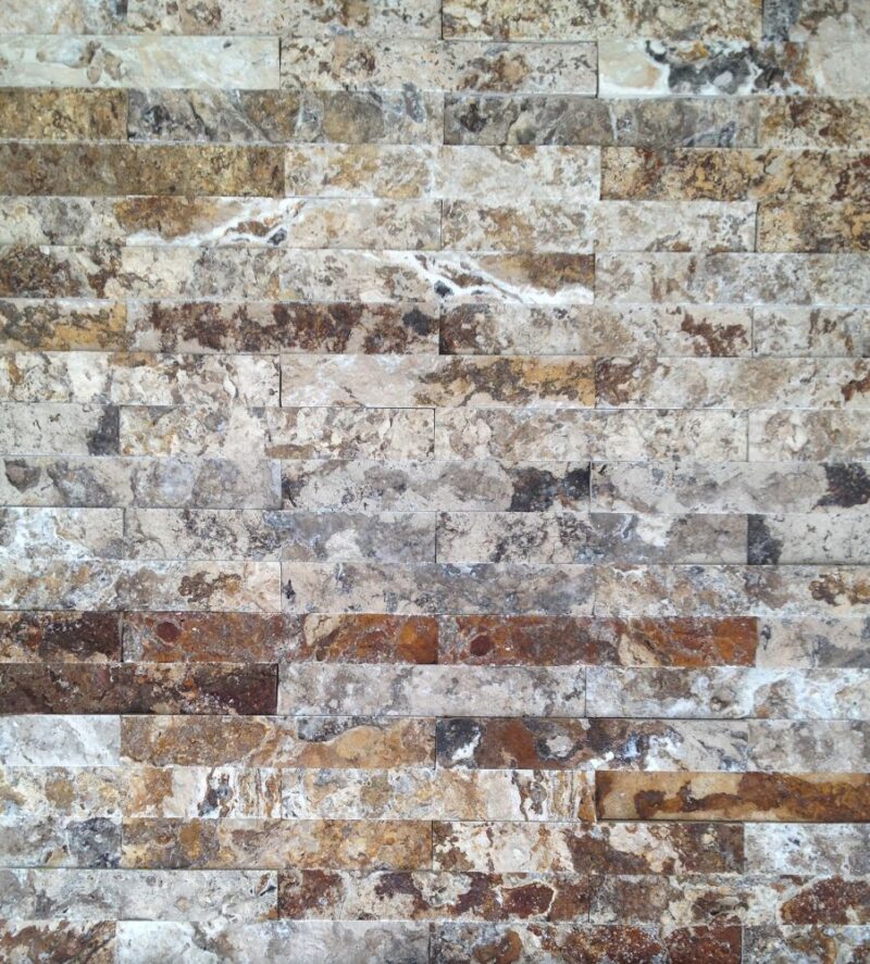 Travertine 'Desert Night' Splitface   