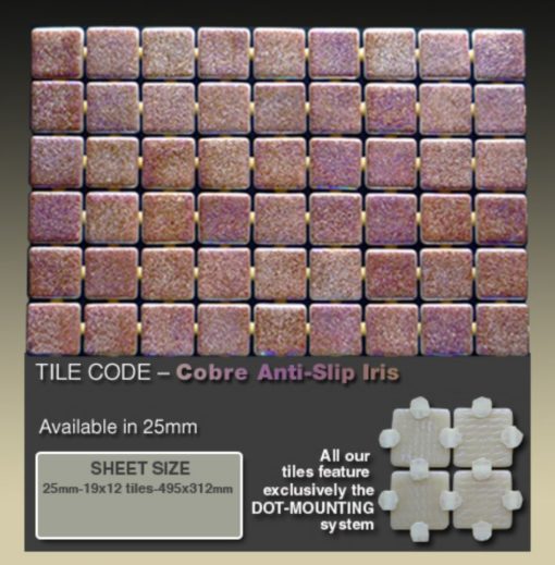 Iris Anti-Slip Cobre   