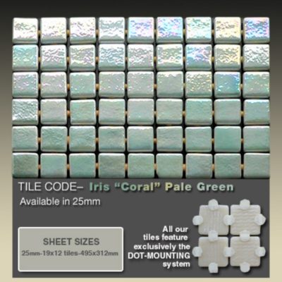 Iris “Coral” Pale Green   