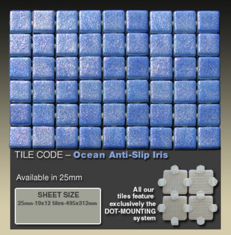 Iris Anti-Slip Ocean   
