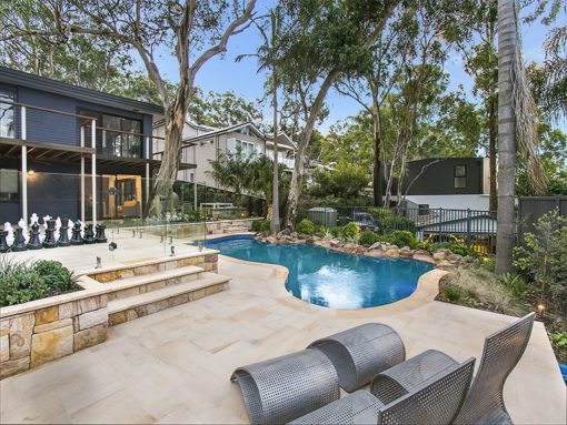Pavers Sandstone Teakwood Tumbled 6