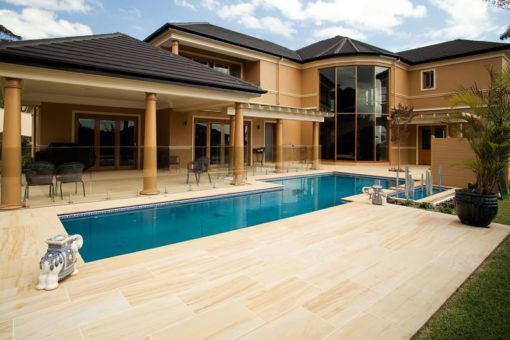 Pavers Sandstone Teakwood Honed 5